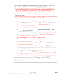 Form CC-GN-043BLR Petition by Parent (Appointment of Standby Guardian) - Maryland (English/Russian), Page 9