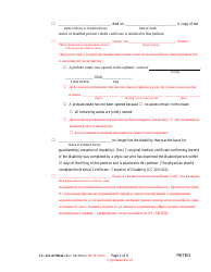Form CC-GN-037BLR Petition for Termination of Guardianship of the Person and Property - Maryland (English/Russian), Page 4