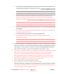 Form CC-GN-037BLR Petition for Termination of Guardianship of the Person and Property - Maryland (English/Russian), Page 5