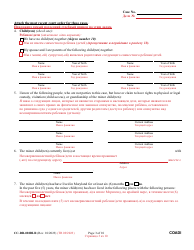 Form CC-DR-020BLR Complaint for Absolute Divorce - Maryland (English/Russian), Page 3