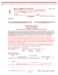 Document preview: Form CC-GN-012BLR Fiduciary's Account - Maryland (English/Russian)