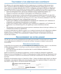 Form DC-CV-060BRFR Post-judgment Collection Brochure - Maryland (French), Page 8