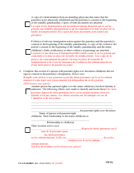 Form CC-GN-042BLF Petition by Standby Guardian (Judicial Appointment) - Maryland (English/French), Page 5