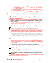 Form CC-GN-042BLF Petition by Standby Guardian (Judicial Appointment) - Maryland (English/French), Page 7