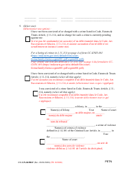 Form CC-GN-042BLF Petition by Standby Guardian (Judicial Appointment) - Maryland (English/French), Page 9