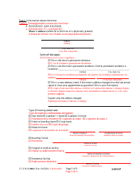 Form CC-GN-014BLF Annual Report of Guardian of a Minor - Maryland (English/French), Page 2