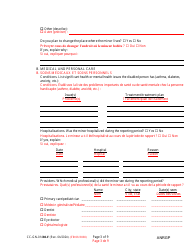 Form CC-GN-014BLF Annual Report of Guardian of a Minor - Maryland (English/French), Page 3