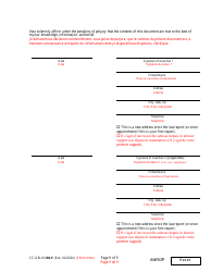 Form CC-GN-014BLF Annual Report of Guardian of a Minor - Maryland (English/French), Page 9