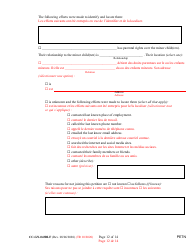 Form CC-GN-043BLF Petition by Parent (Appointment of Standby Guardian) - Maryland (English/French), Page 12