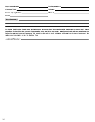 Sidewalk-Curb Permit Application - City of San Antonio, Texas, Page 2