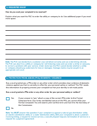 Formal Complaint - Printable Form - Pennsylvania, Page 3