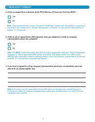 Formal Complaint - Printable Form - Pennsylvania, Page 4