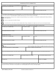 Document preview: WHS Form 8 Ordering Officer Nomination