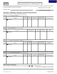 Form 150-301-032 Schedule OR-IPR Industrial Real Property Schedules - Oregon, Page 6