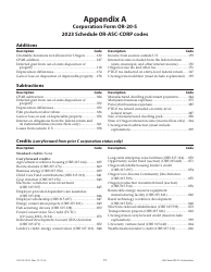 Instructions for Form OR-20-S, 150-102-025 Oregon S Corporation Tax Return - Oregon, Page 15