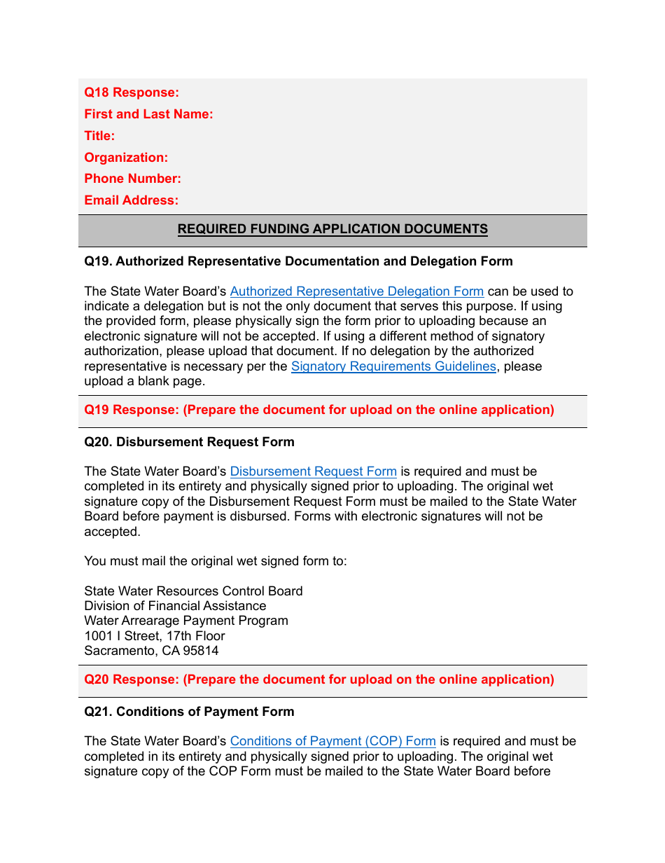 Application Preview - California Extended Water and Wastewater Arrearage Payment Program - California, Page 6