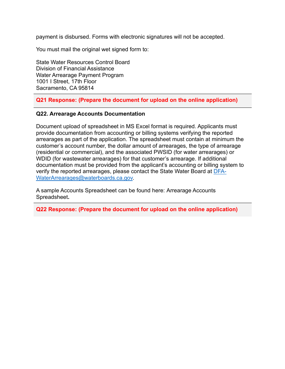 Application Preview - California Extended Water and Wastewater Arrearage Payment Program - California, Page 7