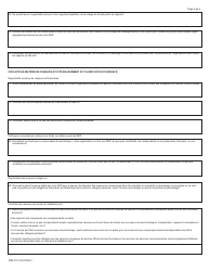 Forme IMM0167 Evaluation Organisationnelle Du Signataire D&#039;entente De Parrainage (Sep) - Canada (French), Page 4