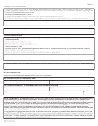 Forme IMM0167 Evaluation Organisationnelle Du Signataire D&#039;entente De Parrainage (Sep) - Canada (French), Page 6