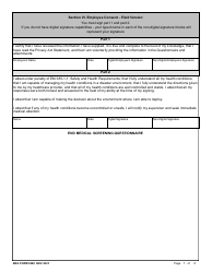 ENG Form 6290 Reemployed Annuitant Program (Rap) Medical Questionnaire - Field Version, Page 7