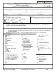 Document preview: ENG Form 6250 Interim Draft Rapid Ordinary High Water Mark (Ohwm) Field Identification Data Sheet