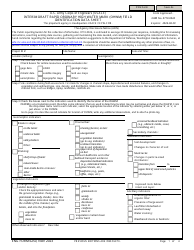 ENG Form 6250 Interim Draft Rapid Ordinary High Water Mark (Ohwm) Field Identification Data Sheet