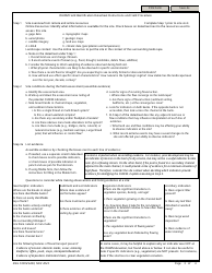 ENG Form 6250 Interim Draft Rapid Ordinary High Water Mark (Ohwm) Field Identification Data Sheet, Page 3