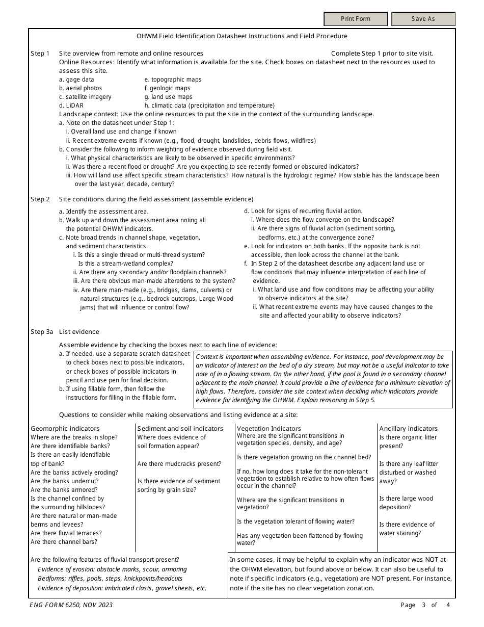 ENG Form 6250 - Fill Out, Sign Online and Download Fillable PDF ...