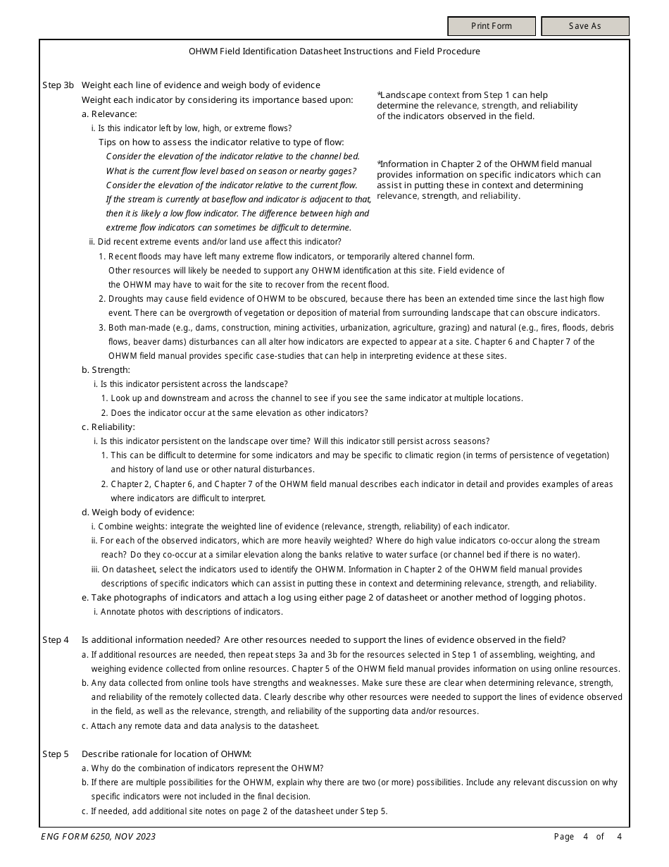 ENG Form 6250 - Fill Out, Sign Online and Download Fillable PDF ...