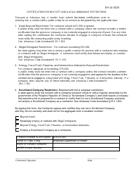 Form DH-24-0025 Bid Response Packet - 4 Chevrolet Trax Small Suv Vehicles Per Bid Specification Sheet - Arkansas, Page 10