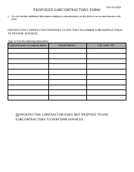 Form DH-24-0025 Bid Response Packet - 4 Chevrolet Trax Small Suv Vehicles Per Bid Specification Sheet - Arkansas, Page 4