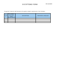 Form DH-24-0025 Bid Response Packet - 4 Chevrolet Trax Small Suv Vehicles Per Bid Specification Sheet - Arkansas, Page 5