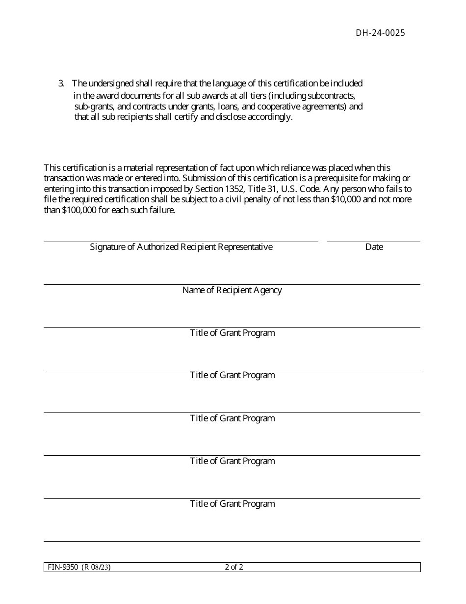 Form DH-24-0025 Bid Response Packet - 4 Chevrolet Trax Small Suv Vehicles Per Bid Specification Sheet - Arkansas, Page 7