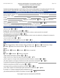 Formulario EAP-1002A-S Solicitud De Liheap - Arizona (Spanish)