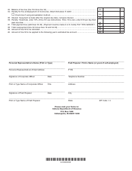 Form IT-20NP (State Form 148) Indiana Nonprofit Organization Unrelated Business Income Tax Return - Indiana, Page 2