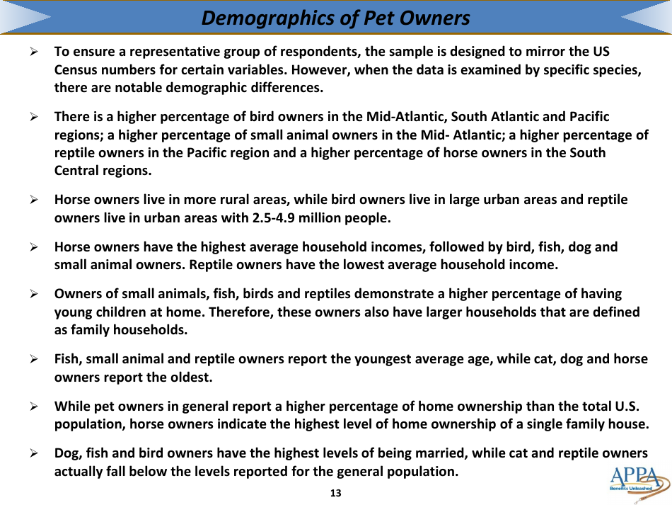 The 2017-2018 Appa National Pet Owners Survey Debut - American Pet Products Association, Page 13