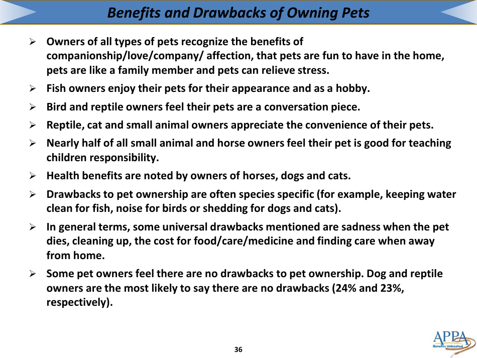 The 2017-2018 Appa National Pet Owners Survey Debut - American Pet Products Association, Page 36