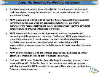 The 2017-2018 Appa National Pet Owners Survey Debut - American Pet Products Association, Page 3