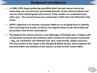 The 2017-2018 Appa National Pet Owners Survey Debut - American Pet Products Association, Page 4