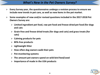 The 2017-2018 Appa National Pet Owners Survey Debut - American Pet Products Association, Page 8