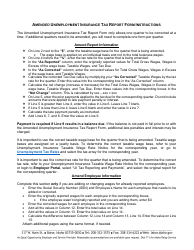 Amended Unemployment Insurance Tax Report Form - Idaho, Page 3