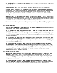 Instructions for Form LDSS-3174 New York State Recertification Form for Certain Benefits and Services - New York, Page 15