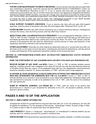 Instructions for Form LDSS-2921 New York State Application for Certain Benefits and Services - New York, Page 11