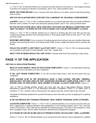Instructions for Form LDSS-2921 New York State Application for Certain Benefits and Services - New York, Page 13