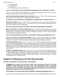 Instructions for Form LDSS-2921 New York State Application for Certain Benefits and Services - New York, Page 17