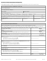 Form 18-303 Nontank Vessel and Railroad Financial Responsibility Application and Checklist - Alaska, Page 3