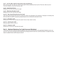 Form GIT-317 Sheltered Workshop Tax Credit - New Jersey, Page 4
