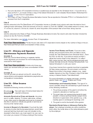 Instructions for Form NJ-1040NR New Jersey Nonresident Income Tax Return - New Jersey, Page 18
