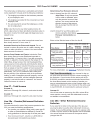 Instructions for Form NJ-1040NR New Jersey Nonresident Income Tax Return - New Jersey, Page 19