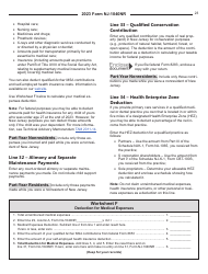 Instructions for Form NJ-1040NR New Jersey Nonresident Income Tax Return - New Jersey, Page 23